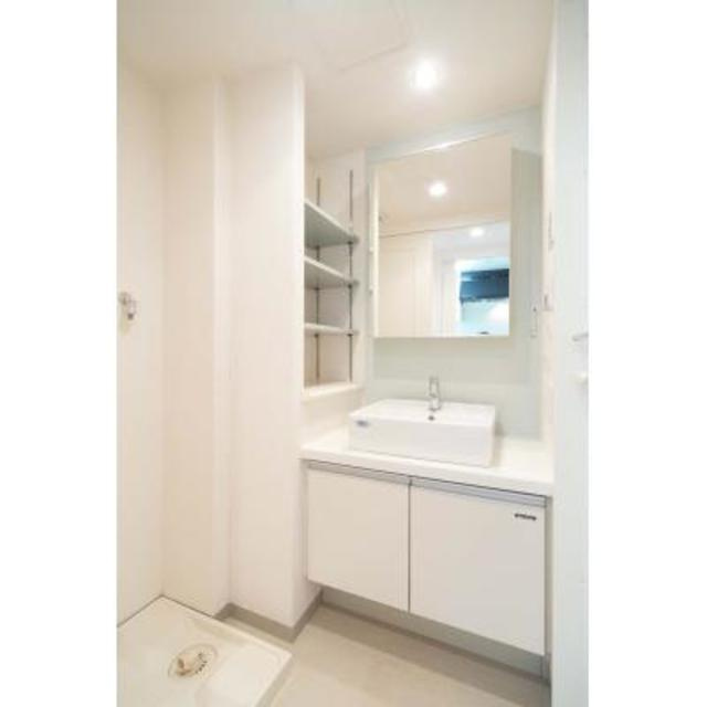 クリアウォータ芝の洗面所|※写真は同タイプ住戸です。