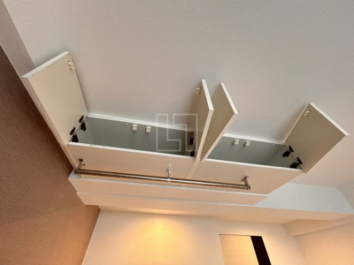 【収納】 | APRILE南森町 | APRILE南森町　上部収納棚