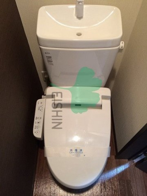 【トイレ】 | クレオ箱崎3番館 | 清潔感のあるトイレです。