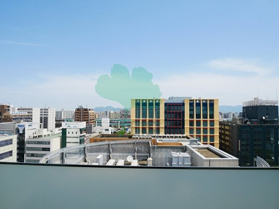 【バルコニー】 | ラセット博多 | 日当たりの良いバルコニーです！