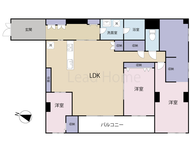 【間取り】 | 千駄ヶ谷第一スカイハイツ