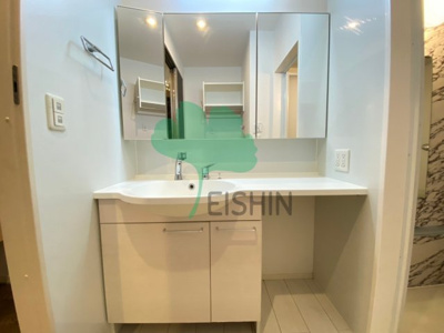 【洗面所】 | D-room博多南2番館 | シンプルで使いやすい洗面台です！