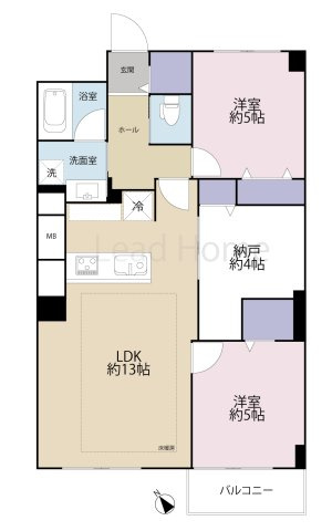 【間取り】 | 南平台マンション