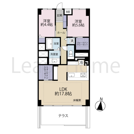 【間取り】 | 広尾マンション