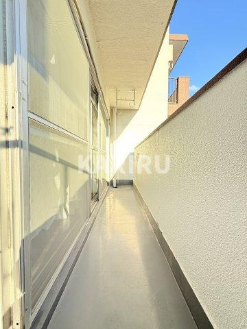 スギタ今福北ハイツのバルコニー