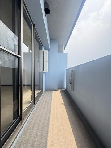 クロノス40新町Ⅲのバルコニー