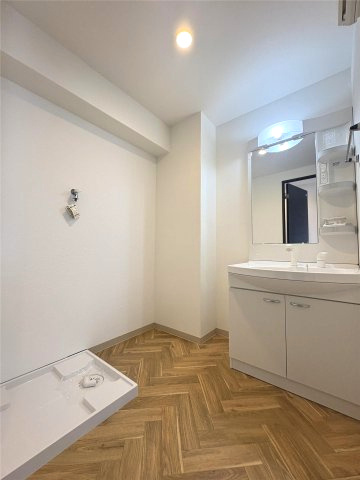 クロノス40新町Ⅲの洗面所