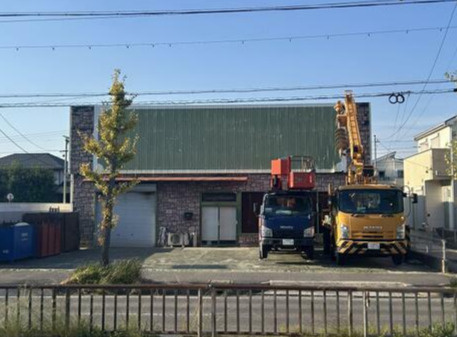 原田貸倉庫の外観