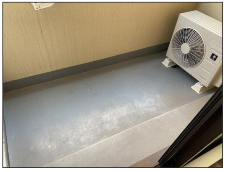 ライオンズマンシヨン新中野第2のバルコニー