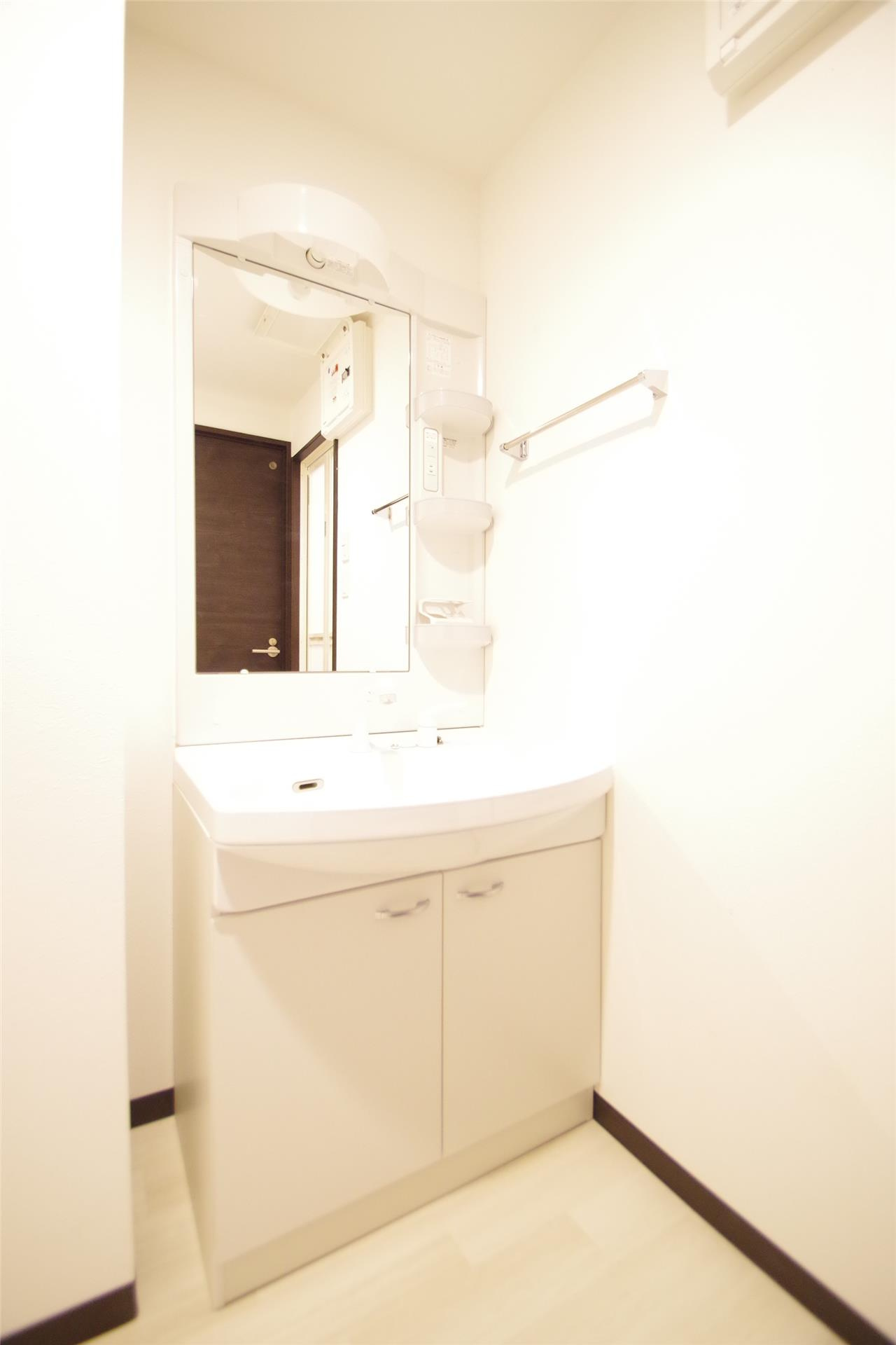 熊本市中央区新町３丁目の賃貸マンションの独立洗面台