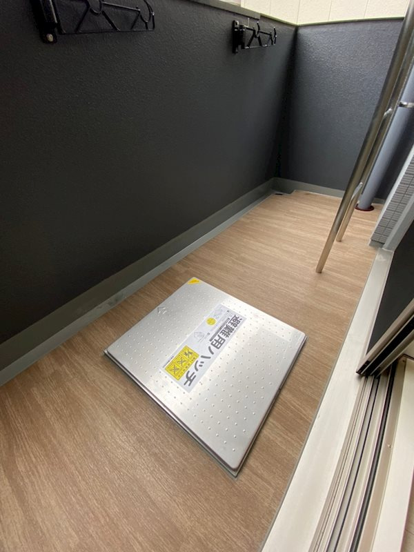 エステムコート神戸元町Ⅱブリーズのバルコニー