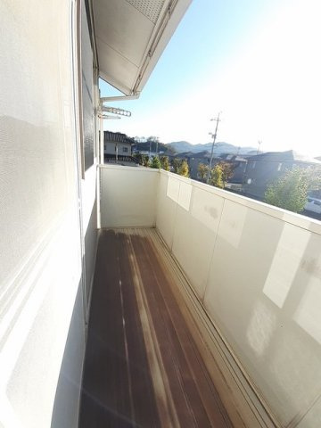 シティハイツ藤沢のバルコニー