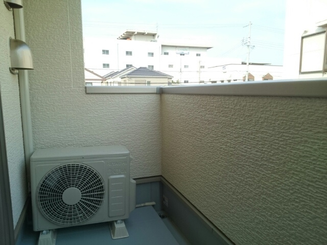 いずみハイツのバルコニー