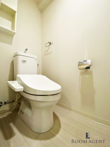 Wコート城西のトイレ