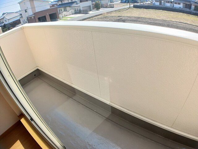 カルムメゾンＡのバルコニー