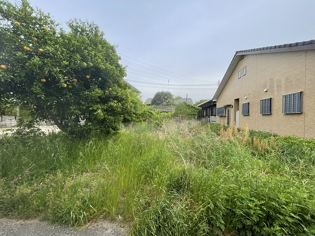 今治市片山4丁目土地の外観|北西側から撮影