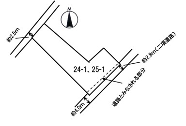 今治市片山4丁目土地の土地図|ガーデニングも菜園も思いのまま、ゆとりある土地です