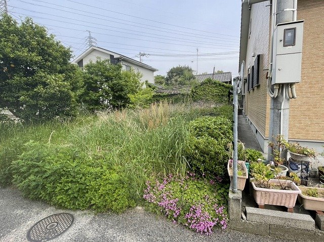 今治市片山4丁目土地の外観|北西側から撮影