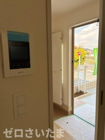 《仲介手数料無料》久喜市栗原４丁目4-2新築一戸建てリーブルガーデンのセキュリティ