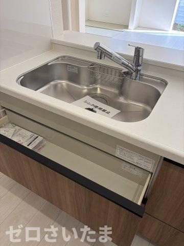 《仲介手数料無料》久喜市栗原４丁目4-2新築一戸建てリーブルガーデンのキッチン