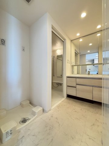 洗濯機置場、洗面脱衣所