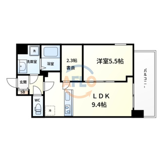 【間取り】 | パークス堺筋本町 | パークス堺筋本町　間取り