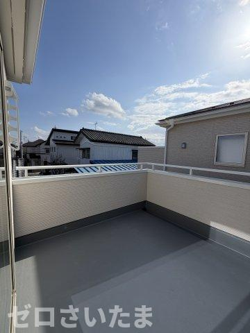 《仲介手数料無料》久喜市栗原４丁目4-2新築一戸建てリーブルガーデンのバルコニー