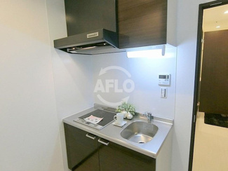 【キッチン】 | グランパシフィック天満橋 | グランパシフィック天満橋　ＩＨ2口コンロシステムキッチン