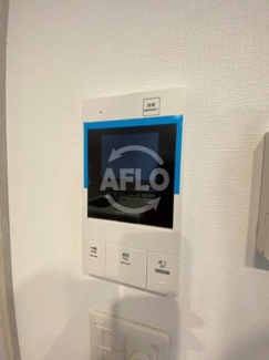 【セキュリティ】 | LAZO内久宝寺 | LAZO内久宝寺　モニター付きインターホン