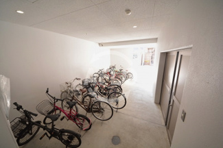 【その他共用部分】 | huit　arbre上町台 | ユイットアルブル上町台　駐輪場