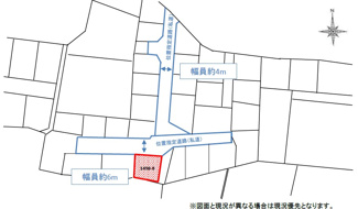 【土地図】 | 安佐南区東野三丁目　土地 | 安佐南区平地　建築条件無し　アストラムライン「中筋駅」徒歩13分