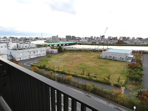 葛飾区新宿６丁目の賃貸マンションのその他|バルコニーからの眺望