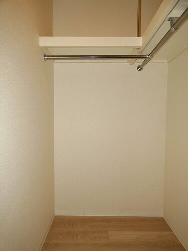 葛飾区新宿６丁目の賃貸マンションの収納|ウォークインクロゼット　内装済