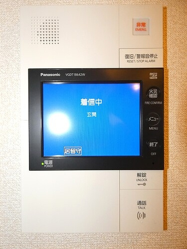 葛飾区新宿６丁目の賃貸マンションのその他|モニタ付きインターホン　内装後