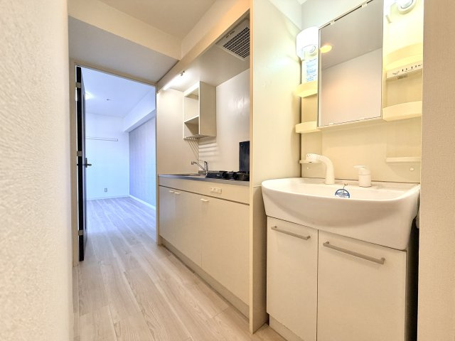 レジデンス名古屋千代田の洗面所