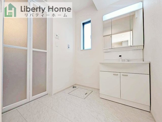 日立市森山町3期　新築戸建　2号棟の脱衣所