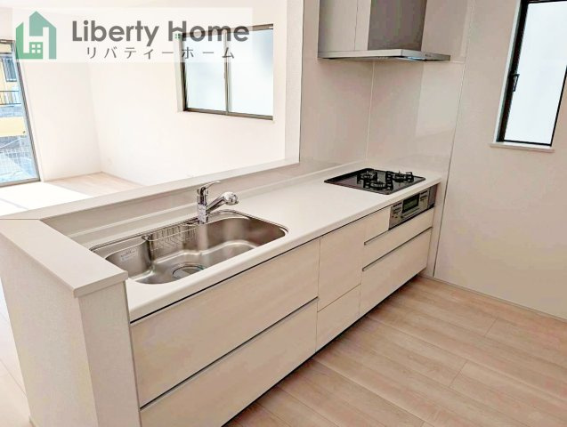 日立市森山町3期　新築戸建　2号棟のキッチン