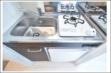 ハーモニーテラス高井戸西のキッチン|☆敷金ゼロ・礼金ゼロ！！初期安(^^♪