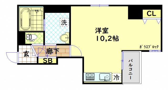 【間取り】 | BRAVI新町