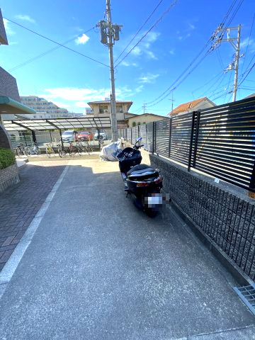 ペイサージュの駐車場