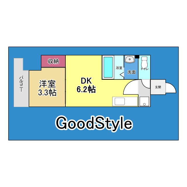 PONANT鶴舞公園の間取り