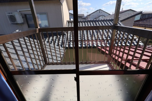 新潟県見附市今町5丁目　戸建てのバルコニー