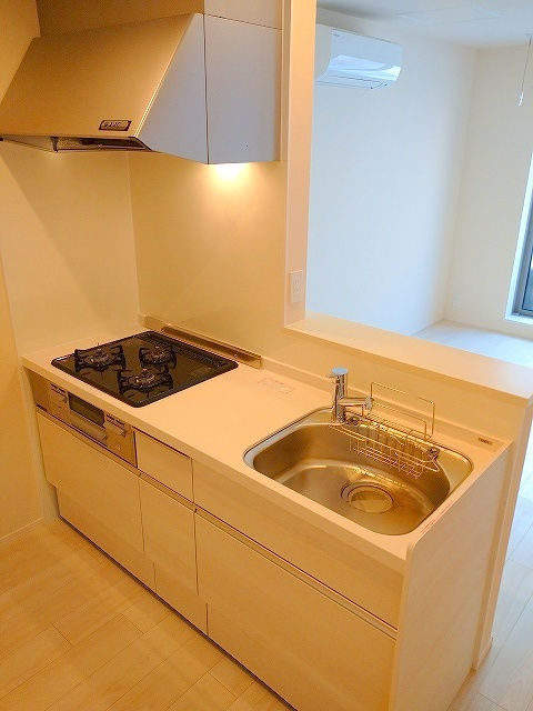 スタンツァ フェリーチェのキッチン|★ガス３口カウンターキッチン★