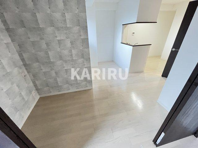 フェブライオ都島本通の居間・リビング|ゆったりとしたリビングです