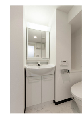 【独立洗面台】 | グリフォーネ横浜・伊勢町弐番館