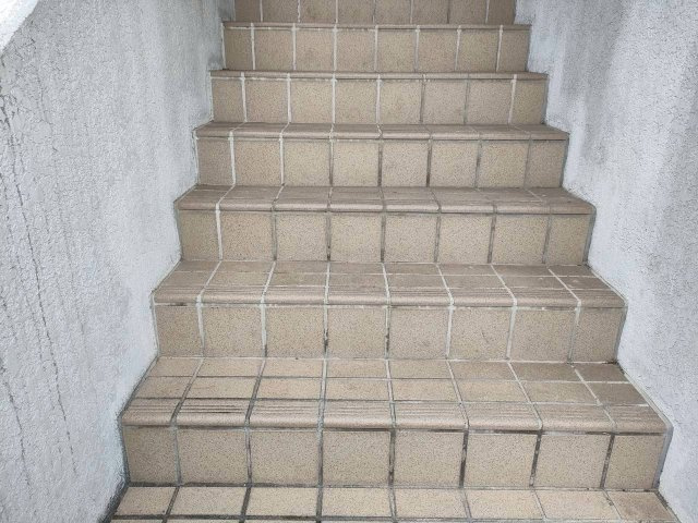 高知市 一棟アパートの玄関