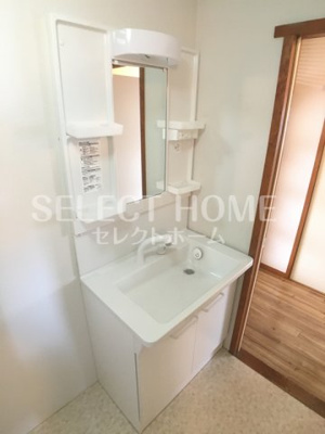 【独立洗面台】 | エスポワール南ヶ丘 | 独立洗面化粧台付き