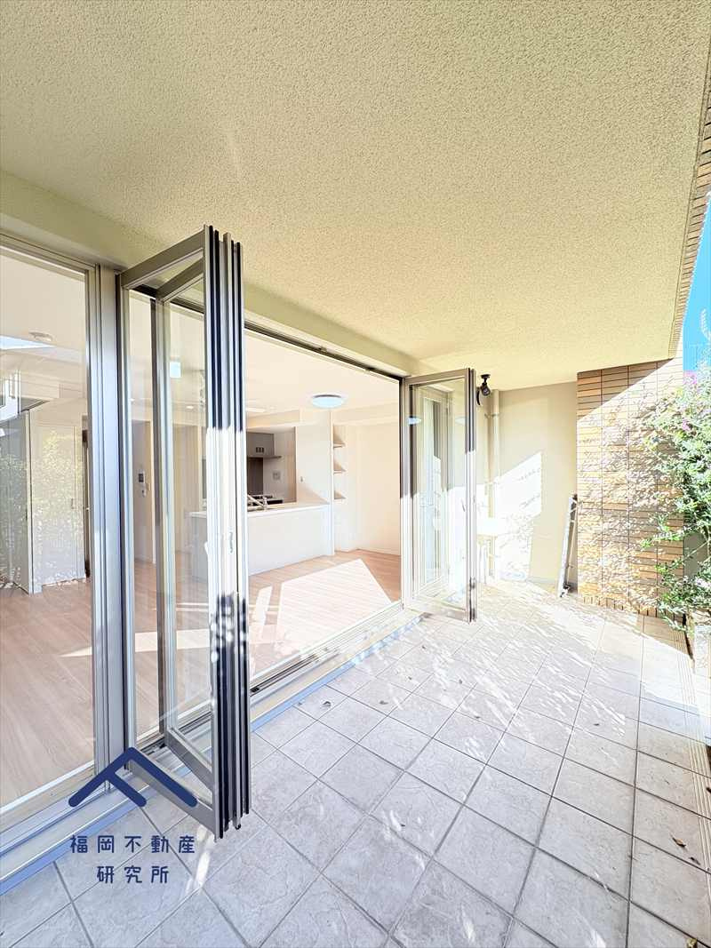 ブライトンヒルズ藤崎の庭