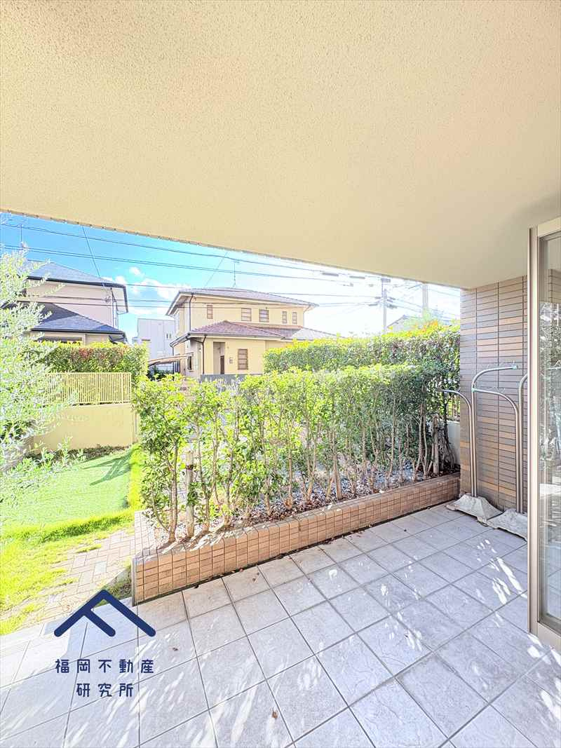 ブライトンヒルズ藤崎の庭