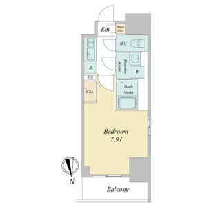 エスプレイス上前津レガシーの間取り